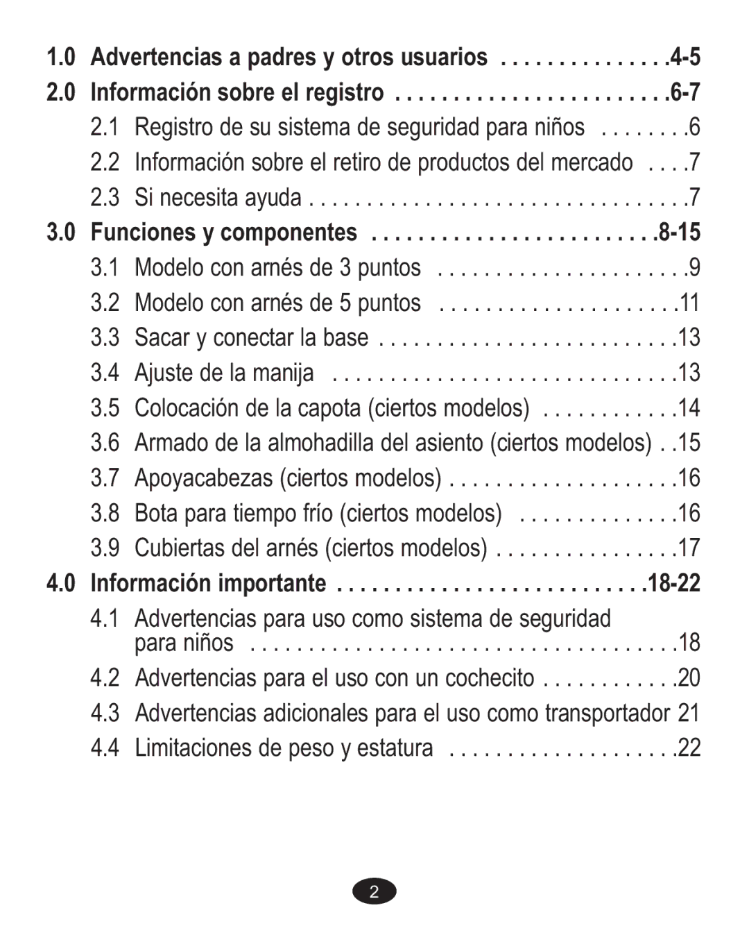 Graco 1763001 manual 