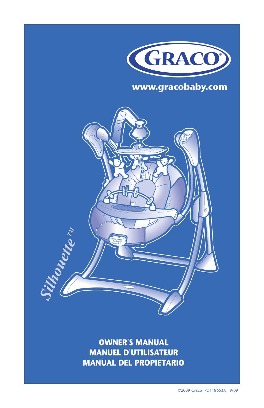 Graco 1761304, 1764030, PD118653A owner manual Manual DEL Propietario 