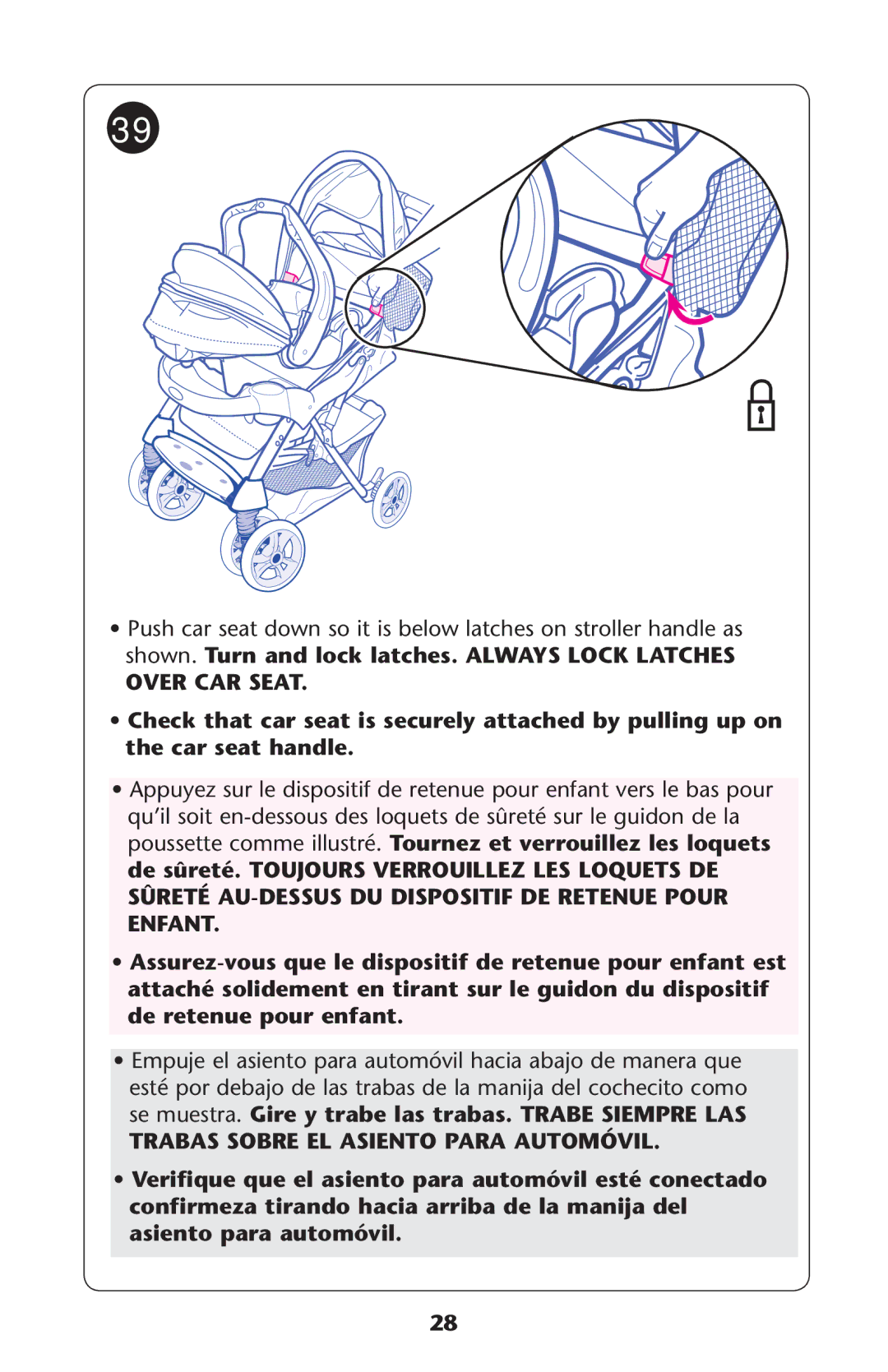 Graco 1773134, 1770580, 1760973, 1762155 owner manual 6ERIFIQUE Queuel Asientoepara Automøvilmestï Conectadoc 