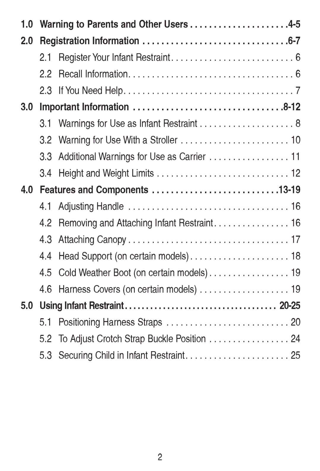 Graco 1774832, 1776435 owner manual  