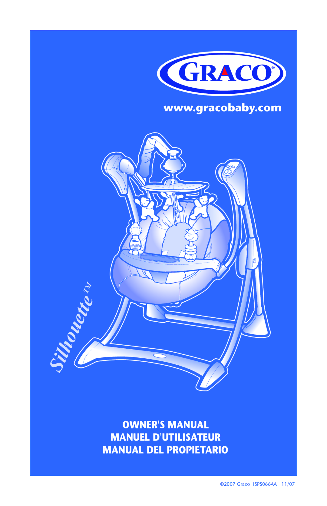 Graco 1C06WYN owner manual Manual dEL PROPiETARiO 