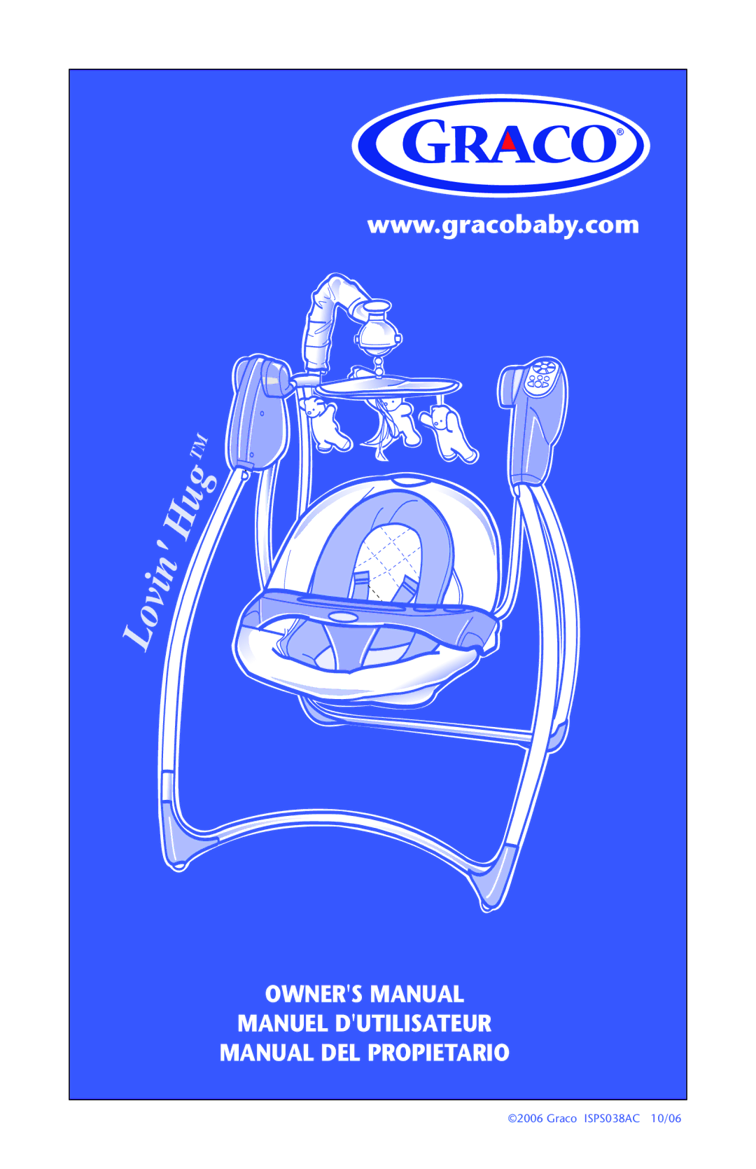 Graco 1D02JON owner manual Manual DEL Propietario 