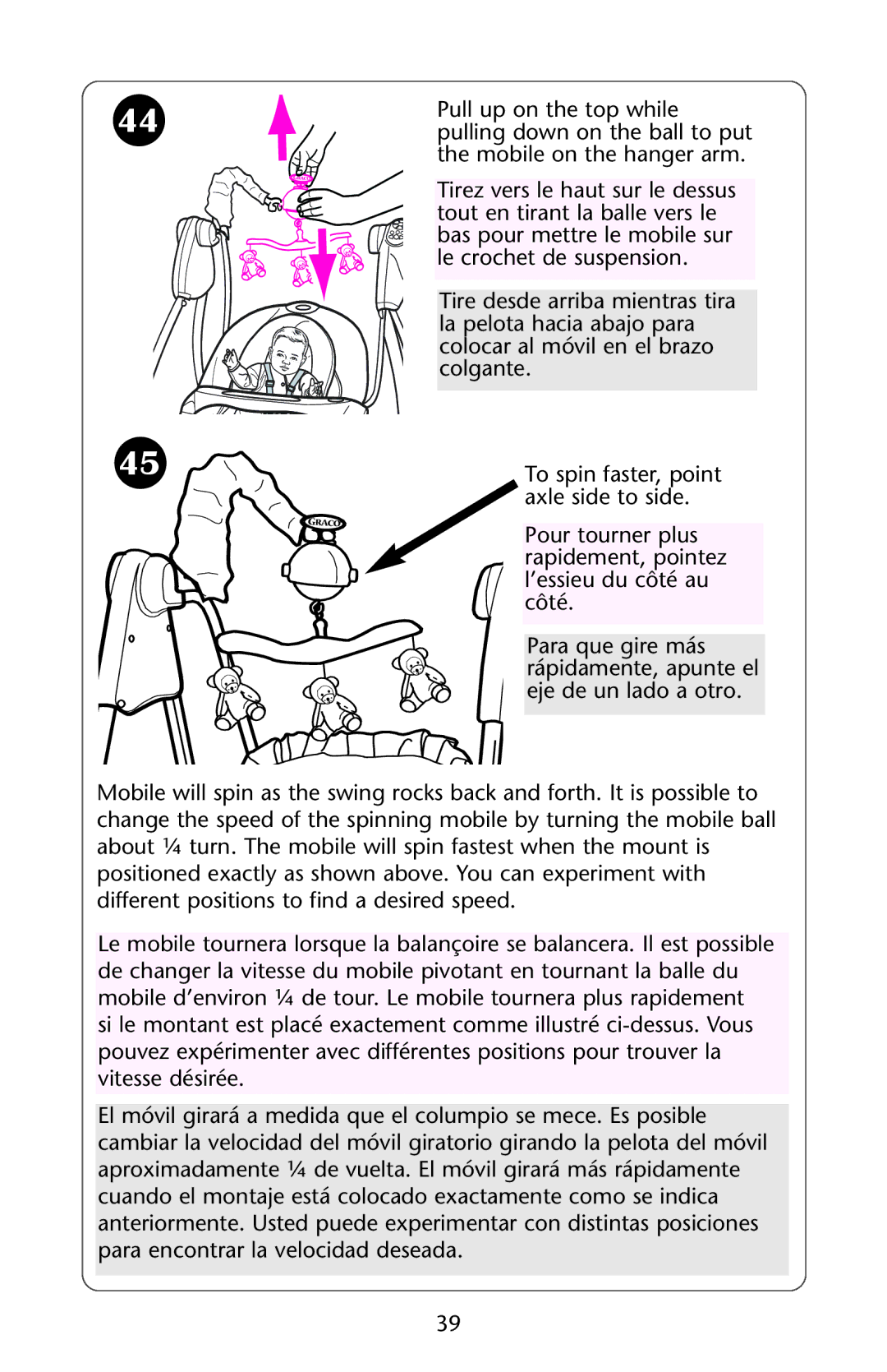 Graco 1D02JON owner manual 