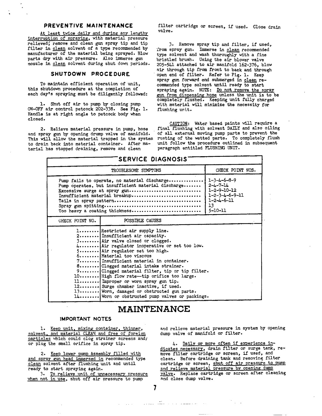 Graco 226-167 SERIESA, 226-163 SERIESA, 226-161 SERIESA, 226-165 SERIESA manual Preventive Maintenance, 10-11 