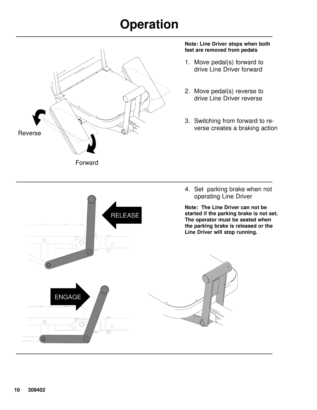 Graco 233725 manual Engage 