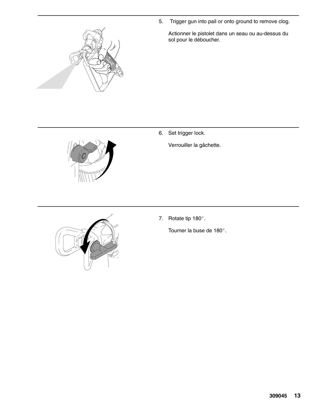 Graco 243012, 243011, 246506, 243238, 243382 important safety instructions 309045 