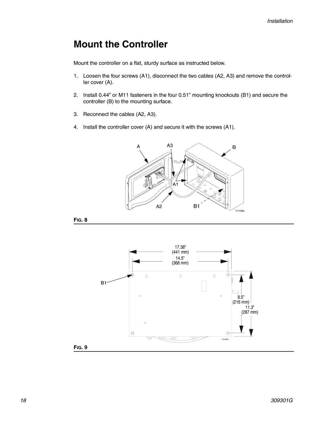 Graco 244561 important safety instructions Mount the Controller 