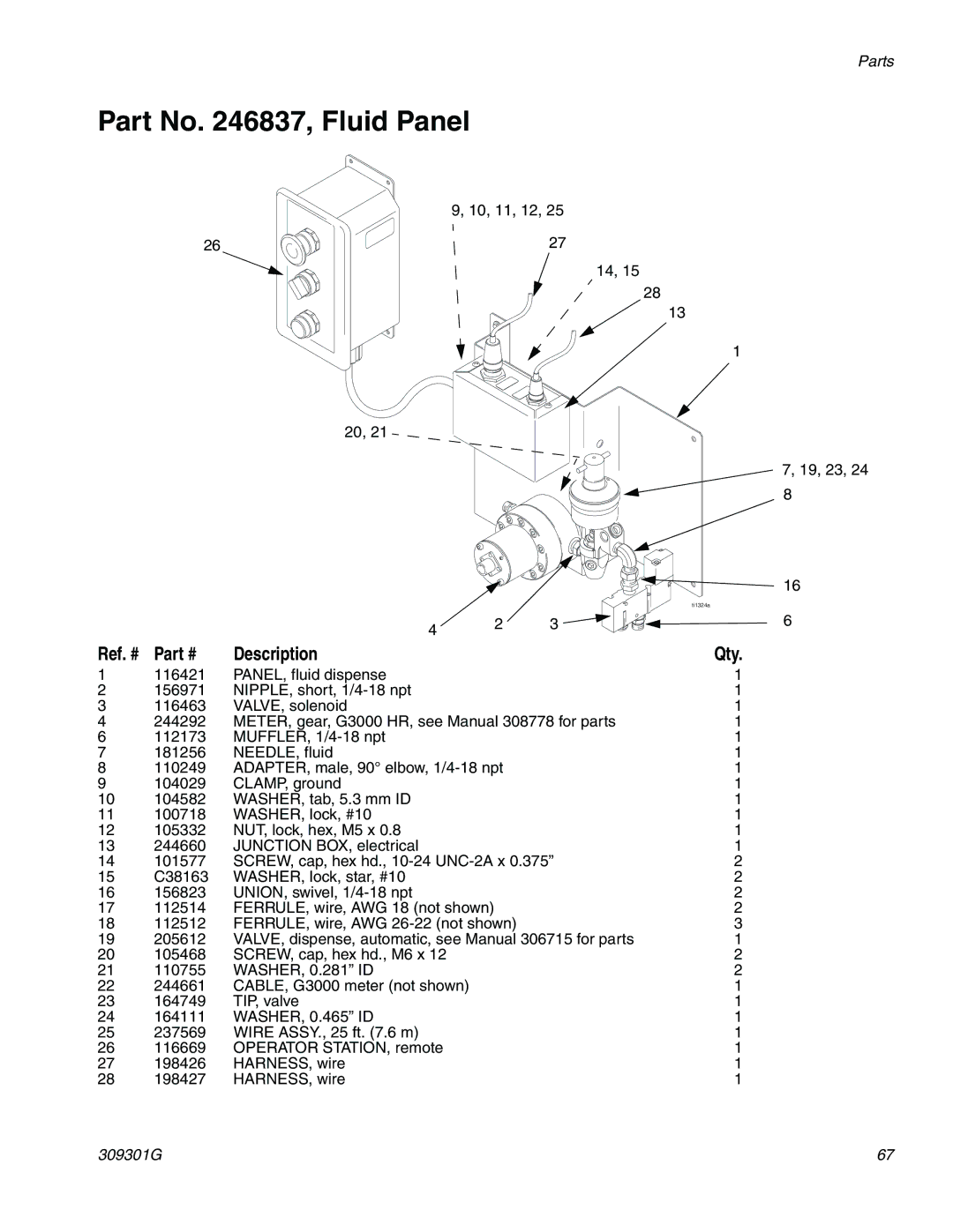 Graco 244561 important safety instructions Ti1324a 