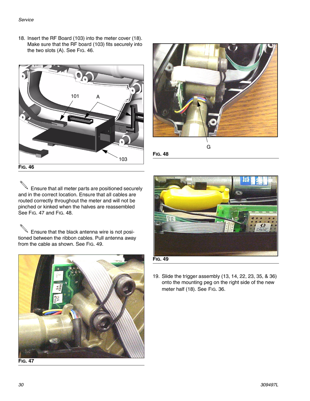 Graco 249881, 246008 instruction manual Service 