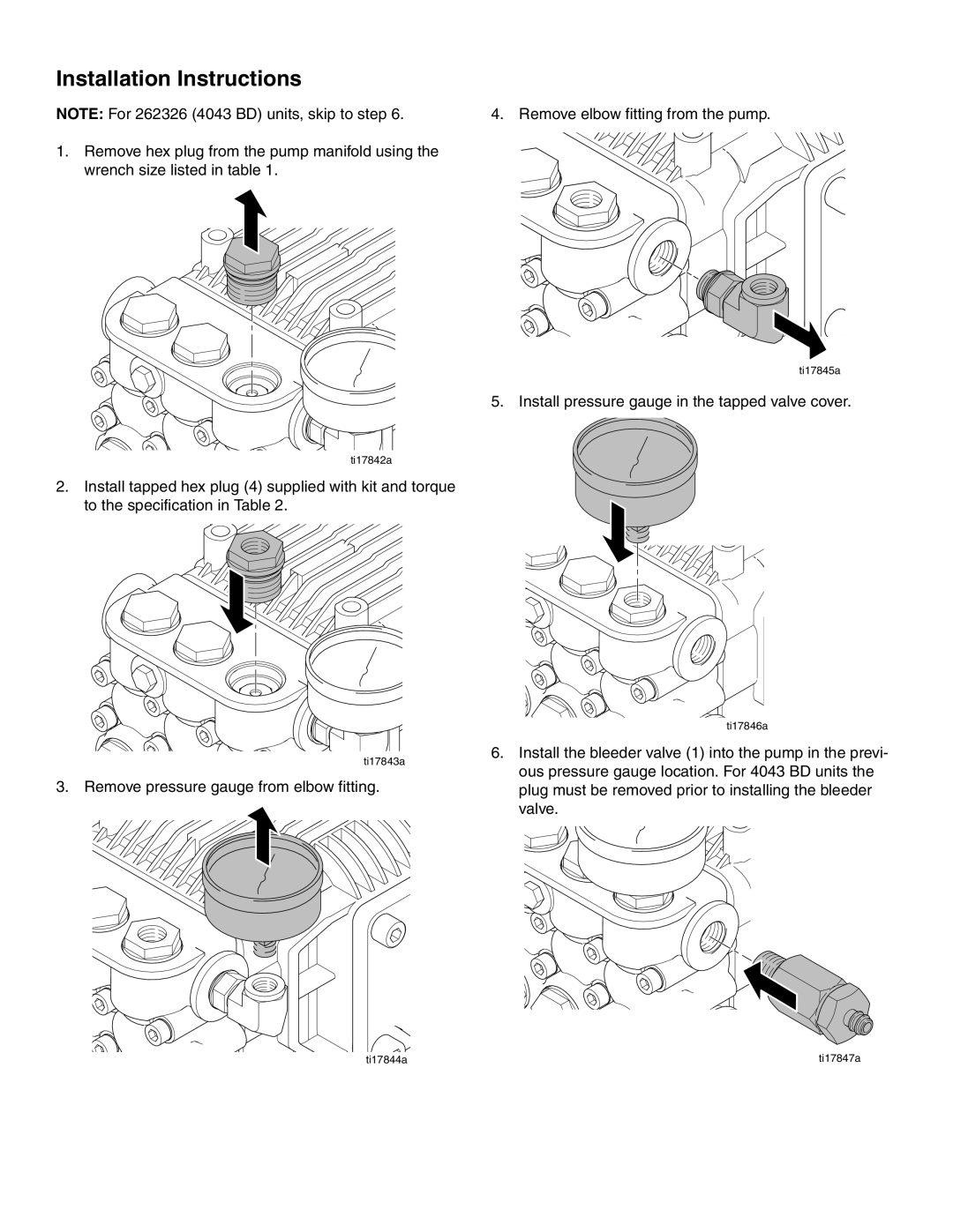 Graco 24F214, 24F215 important safety instructions Installation Instructions 