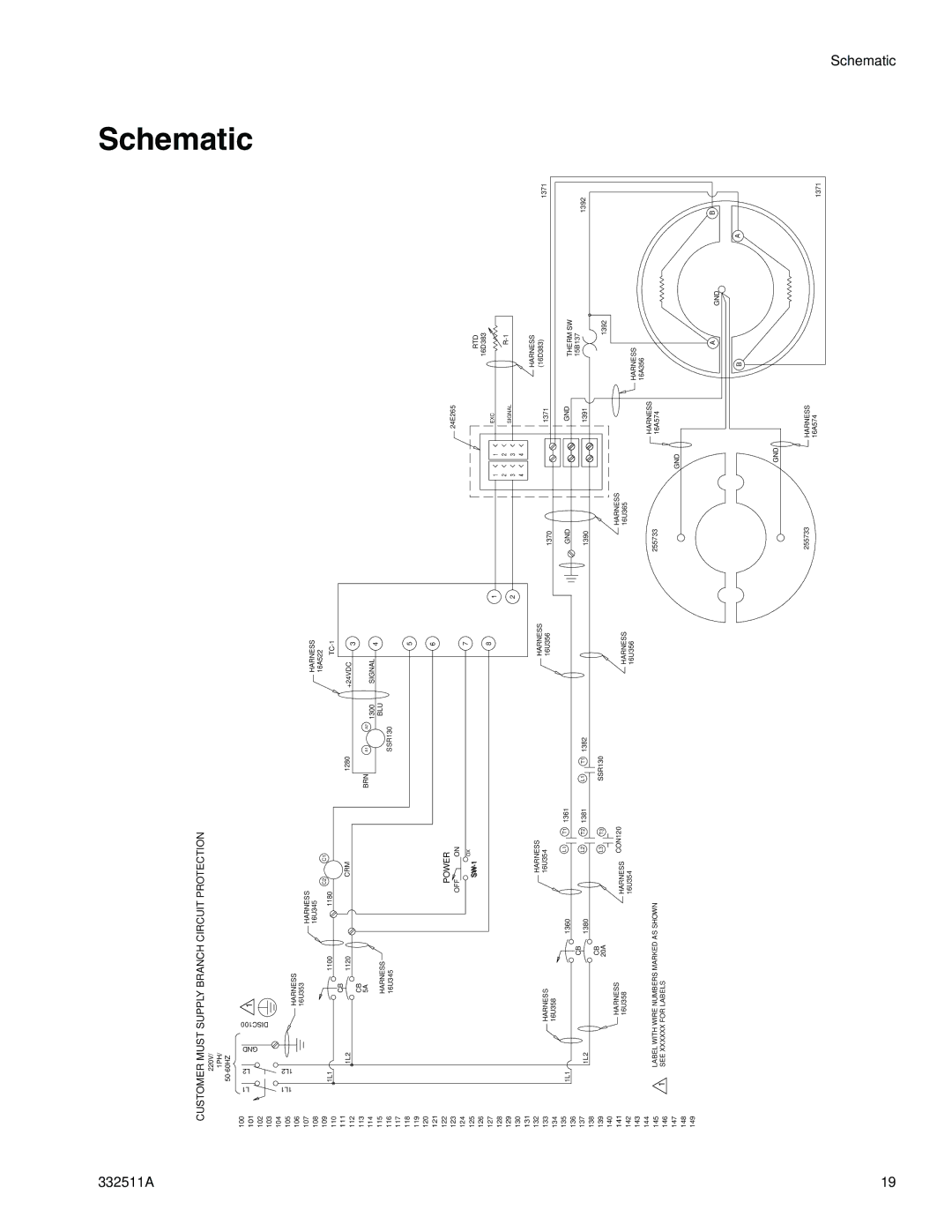 Graco 24R200 operation manual Schematic 