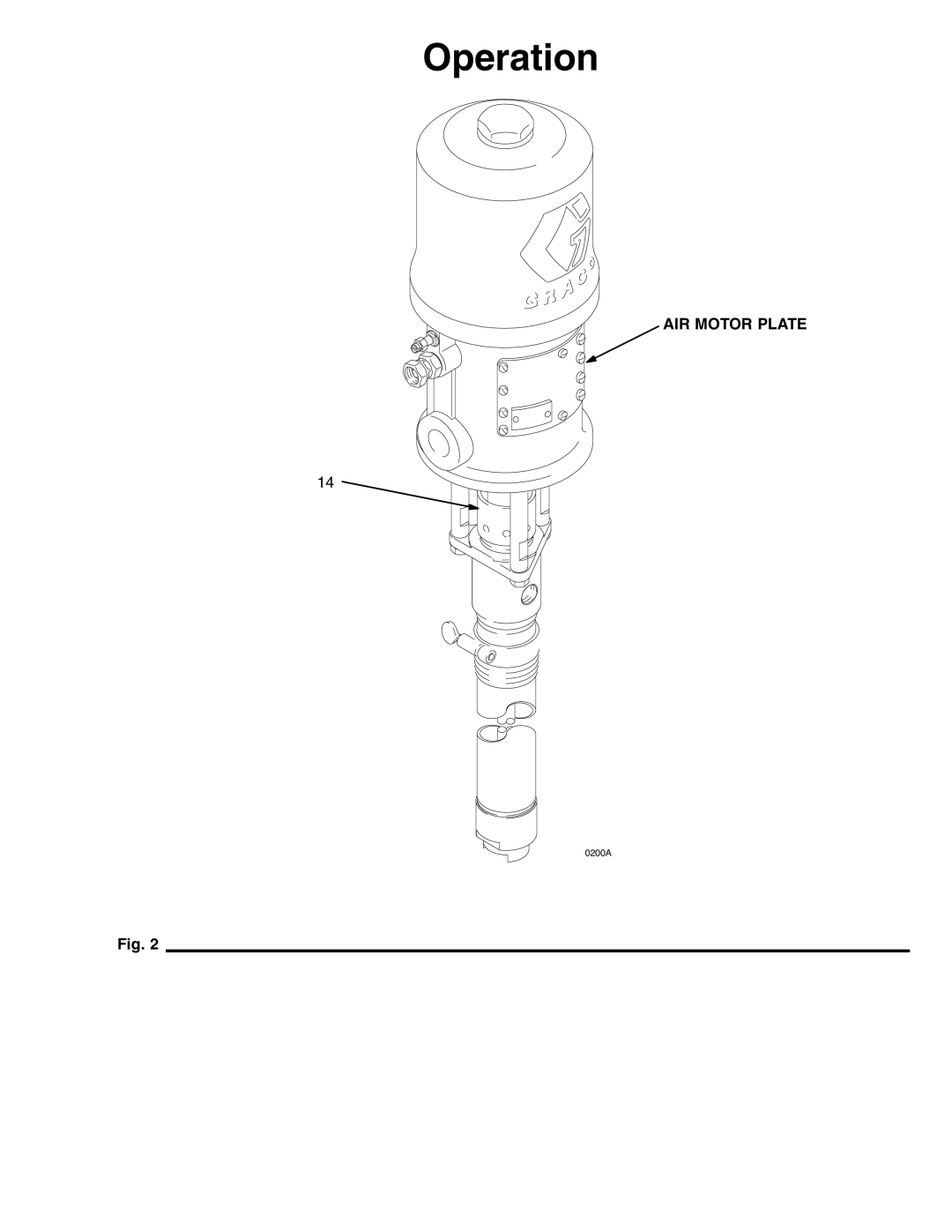 Graco 224348, 256713, 256714, 223540 important safety instructions AIR Motor Plate 