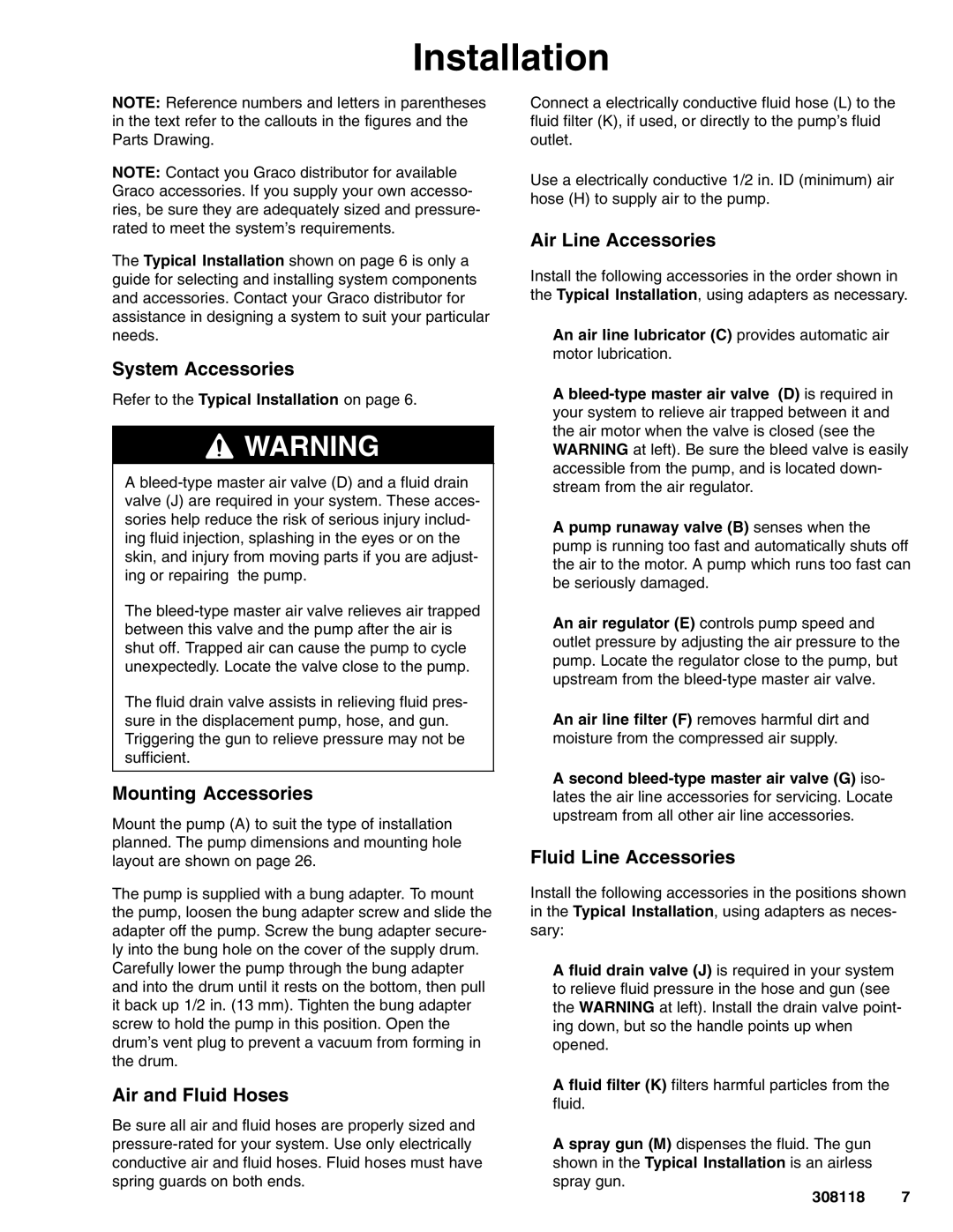 Graco 224348 System Accessories, Mounting Accessories, Air and Fluid Hoses, Air Line Accessories, Fluid Line Accessories 