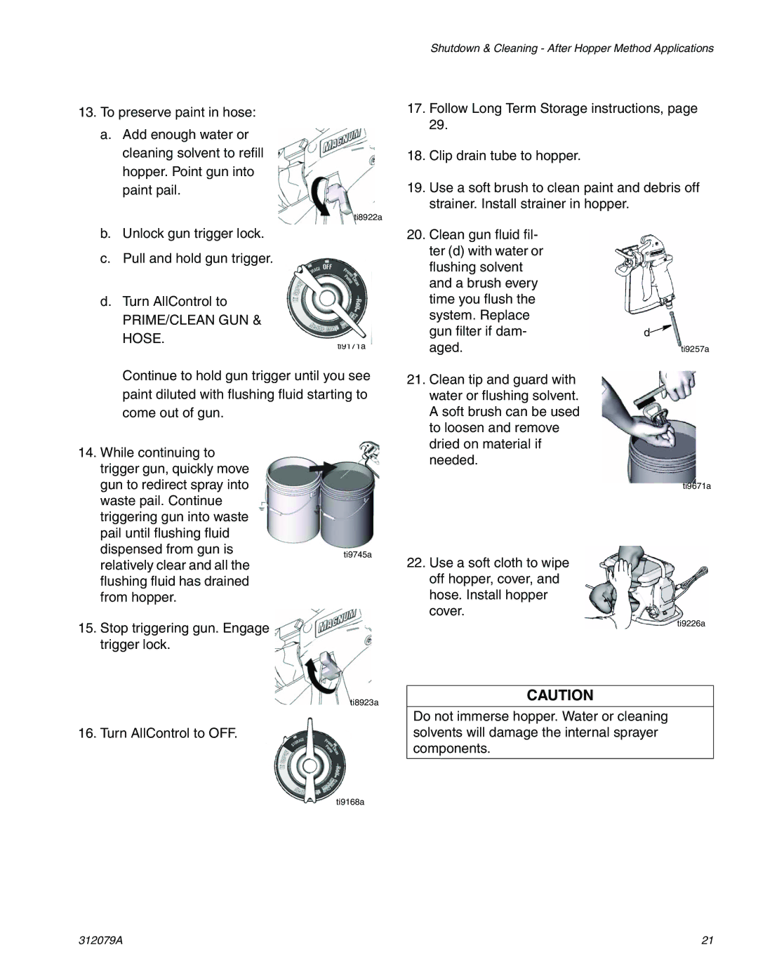 Graco 261800 specifications Relatively clear and all 