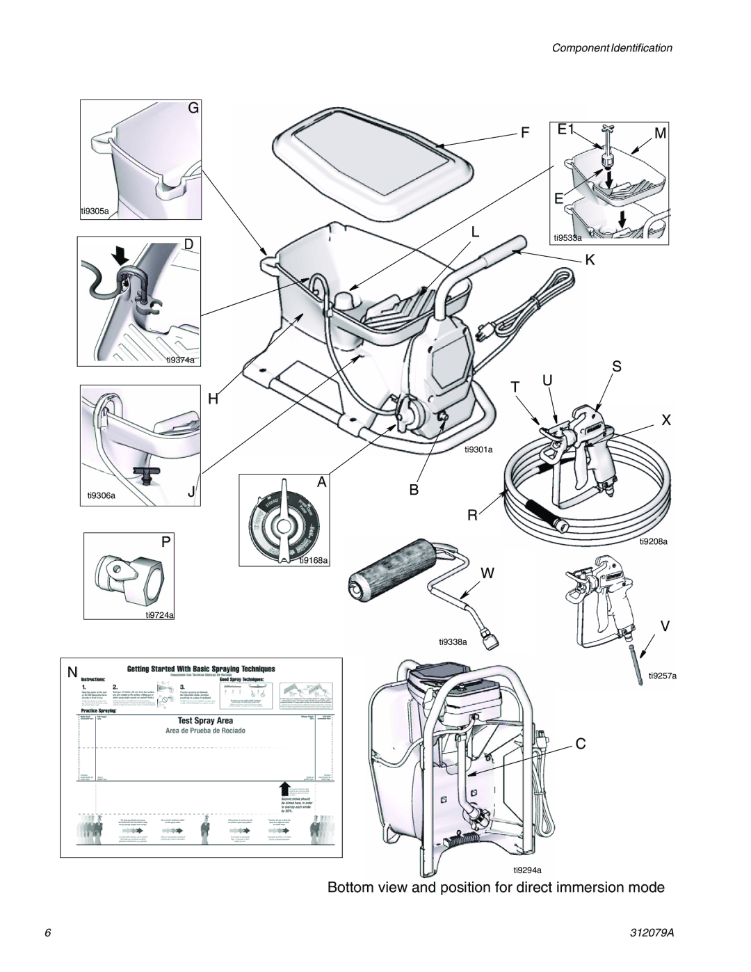 Graco 261800 specifications E1 M 