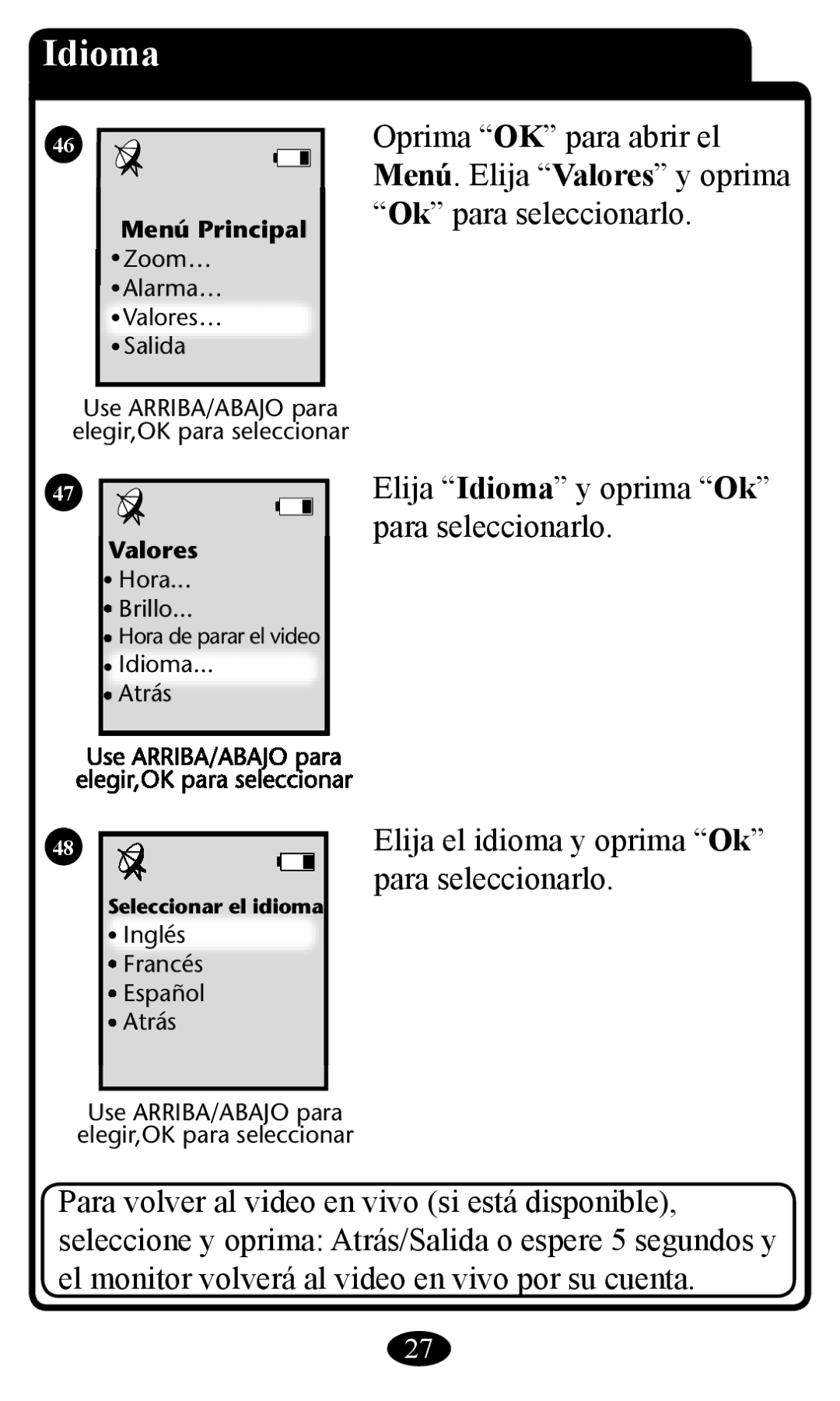 Graco 2797 owner manual Idioma 