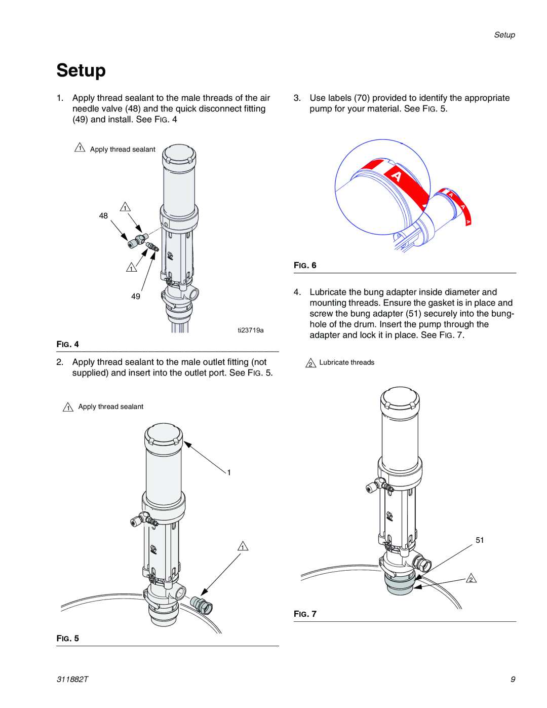 Graco 295616 important safety instructions Setup 