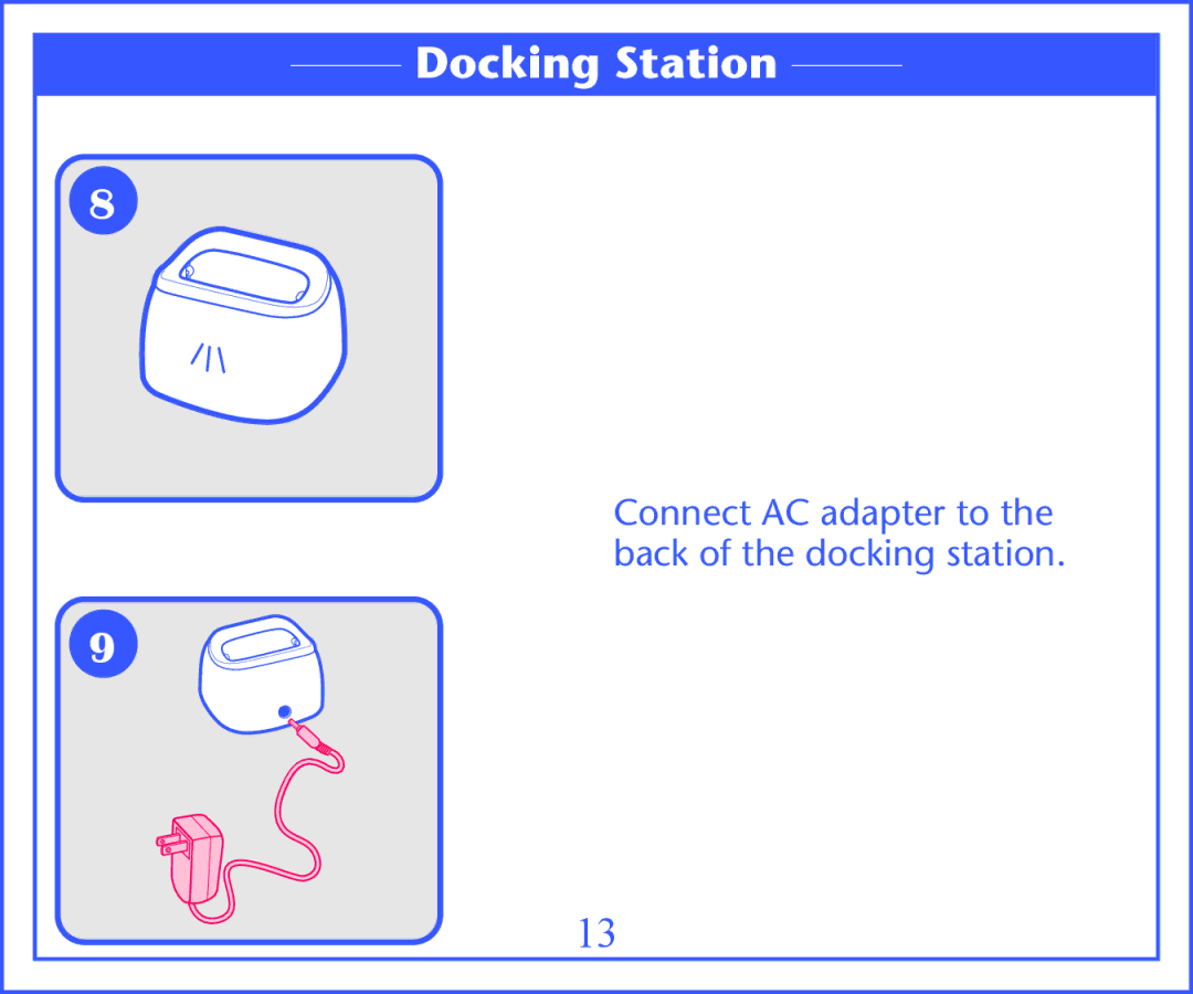 Graco 2M13 quick start Docking Station 