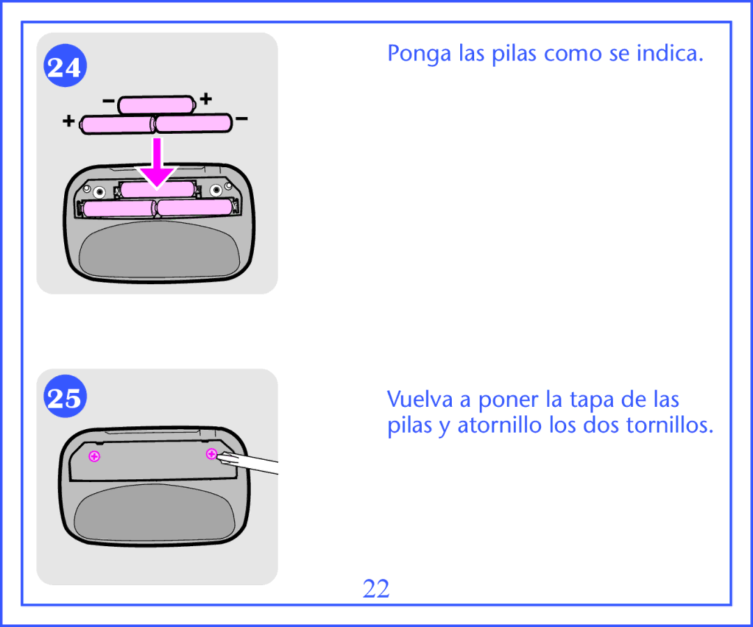 Graco 2M13 quick start Vuelva a poner la tapa de las 