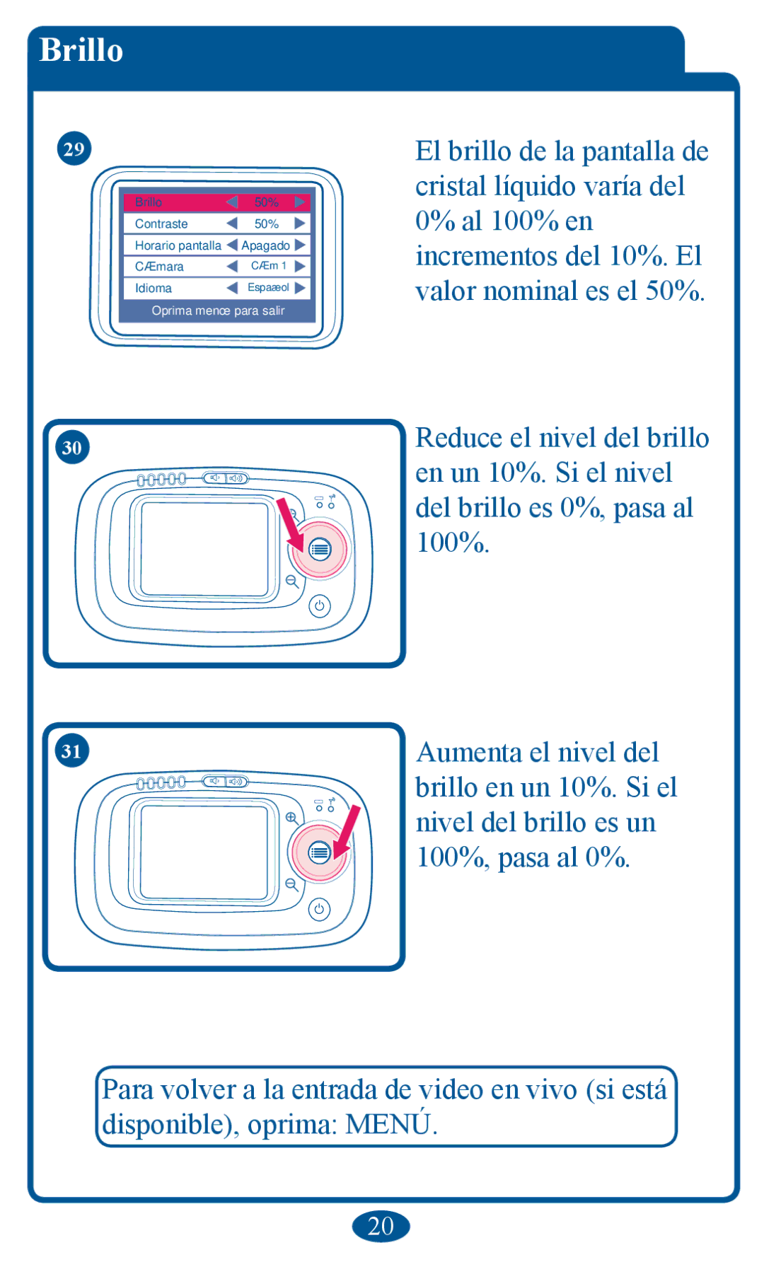 Graco 2V00 manual Brillo, GLVSRQLEOHRSULPD01Ò 