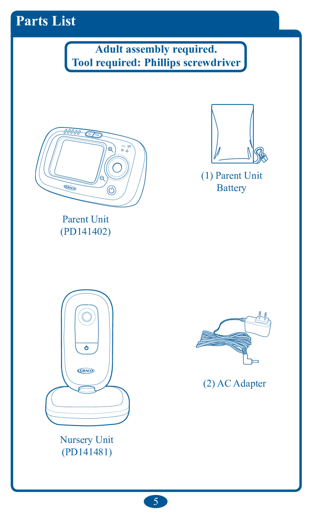 Graco 2V00 manual PDrtV LiVt 