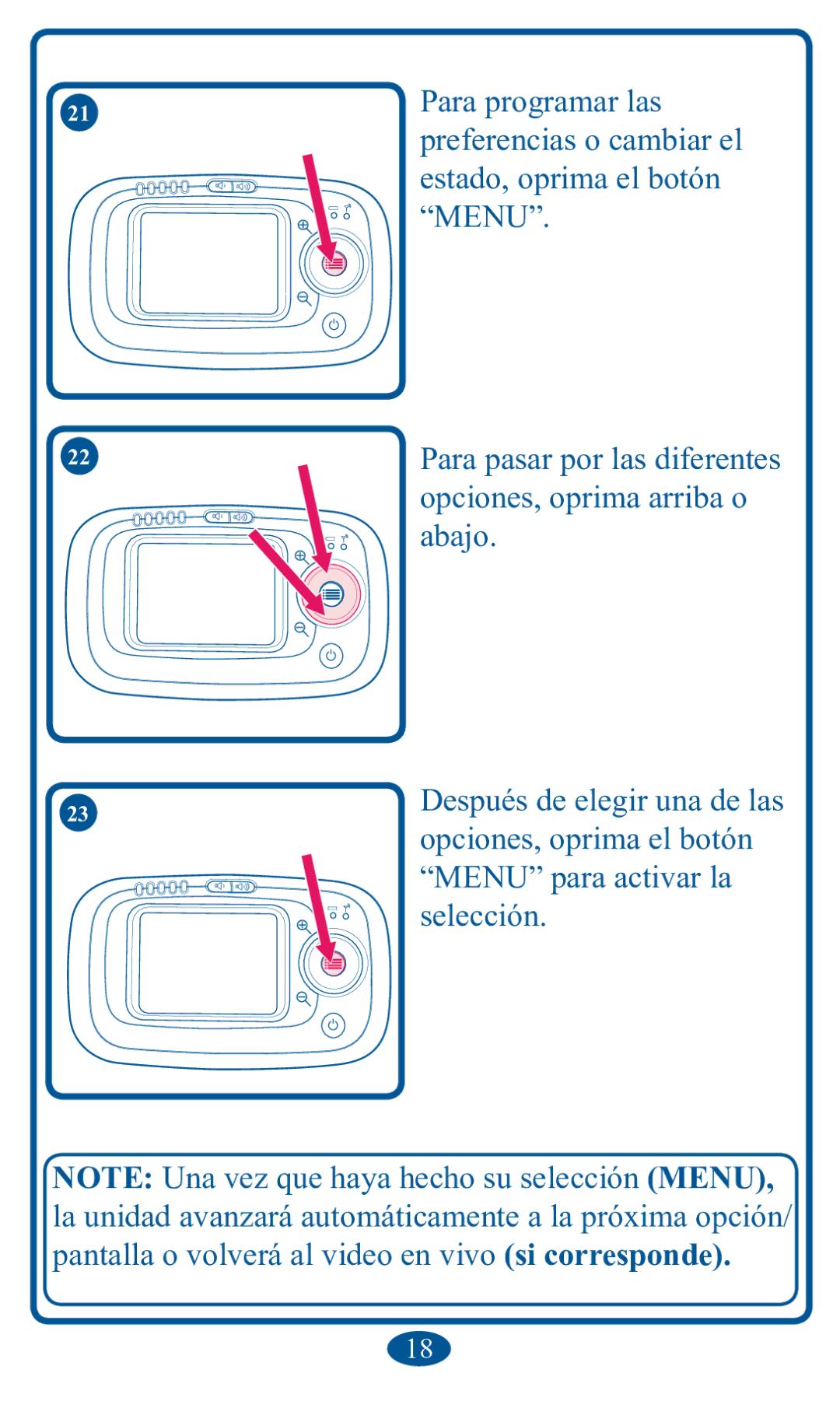 Graco 2V00 manual 3DUDSURJUDPDUODV, ³018´, Dedmr, ³018´SDUDDFWLYDUOD, VHOHFFLyQ 