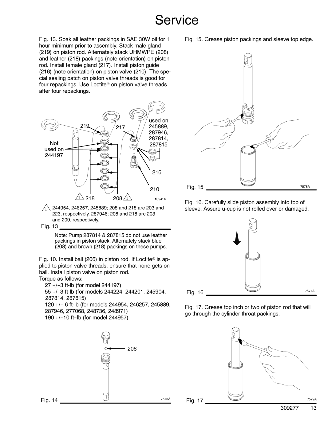 Graco 309277ZAC important safety instructions Ti3941a 