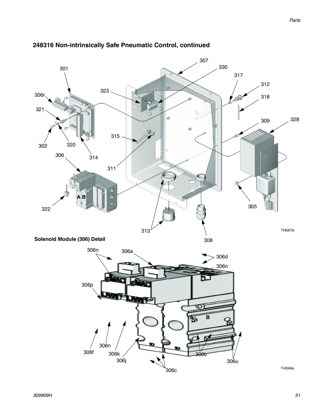 Graco 309909H important safety instructions 307 