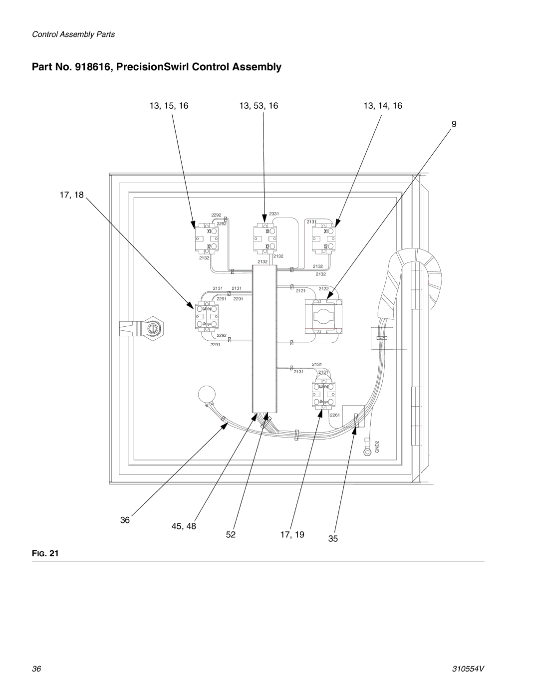 Graco 310554V important safety instructions 13, 15 13, 53 