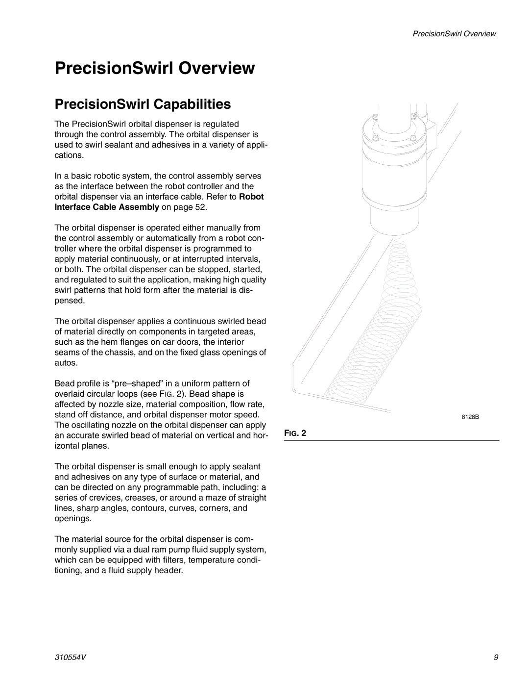 Graco 310554V important safety instructions PrecisionSwirl Overview, PrecisionSwirl Capabilities 