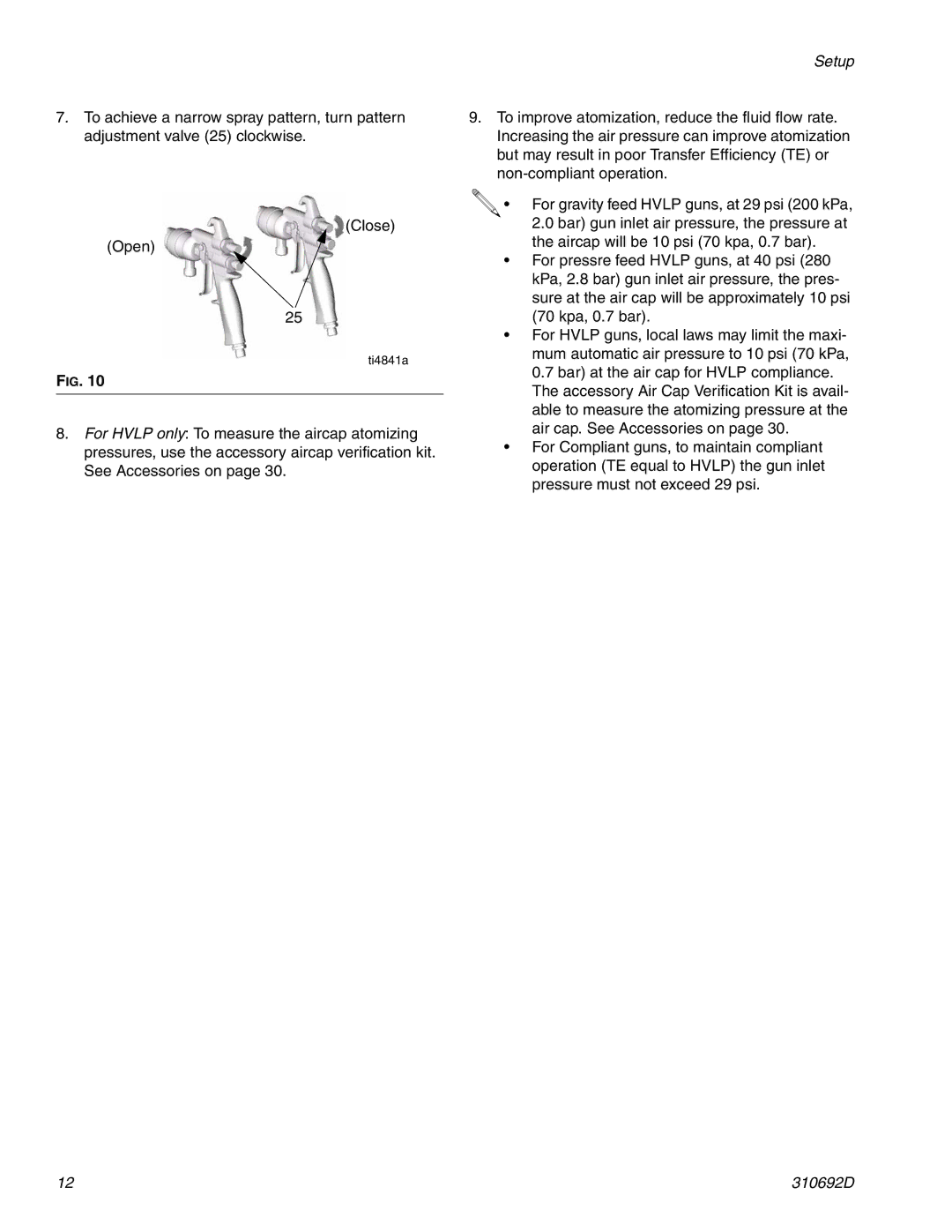 Graco 310692D important safety instructions Setup 