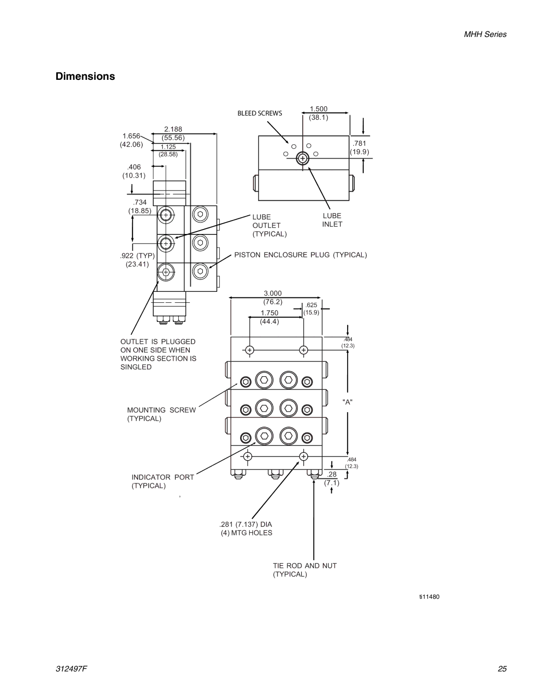 Graco 312497F important safety instructions Lube Outlet Inlet Typical 