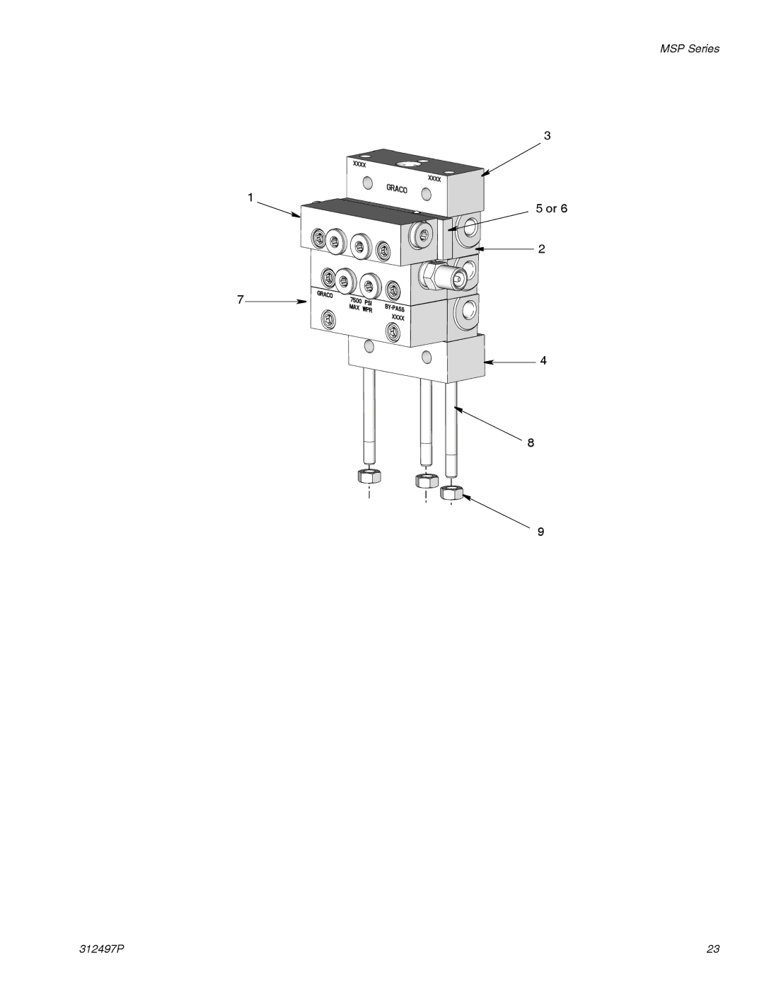 Graco important safety instructions MSP Series 312497P 