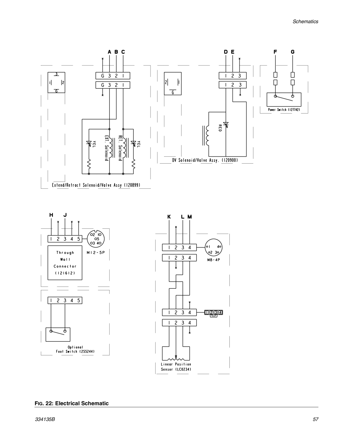 Graco 334135B important safety instructions Electrical Schematic 