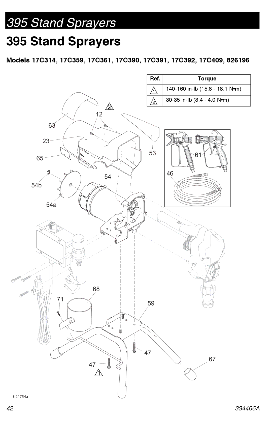 Graco 334466A important safety instructions Stand Sprayers 