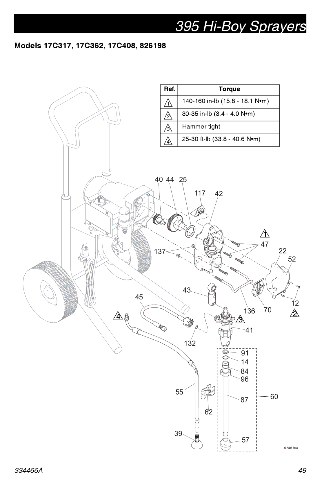 Graco 334466A important safety instructions 40 44 117 