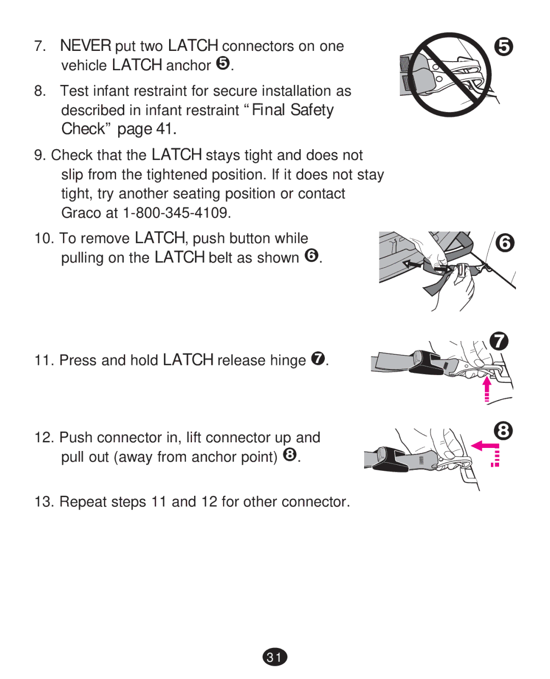 Graco 35 LX manual Check 