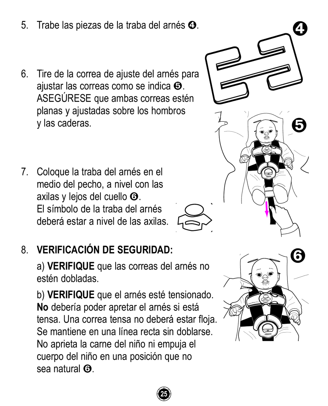 Graco 35 owner manual Verificación DE Seguridad 