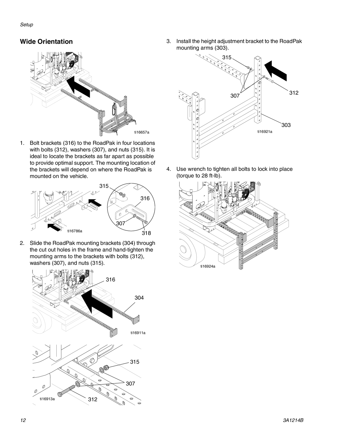 Graco 3A1214B important safety instructions Wide Orientation 