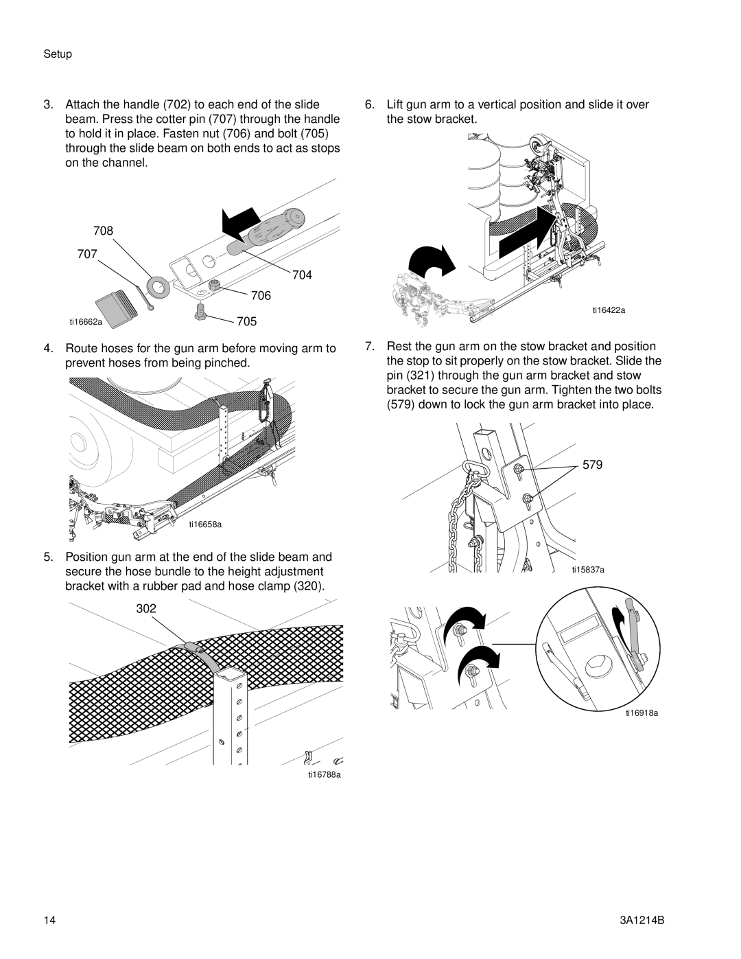 Graco 3A1214B important safety instructions 705 