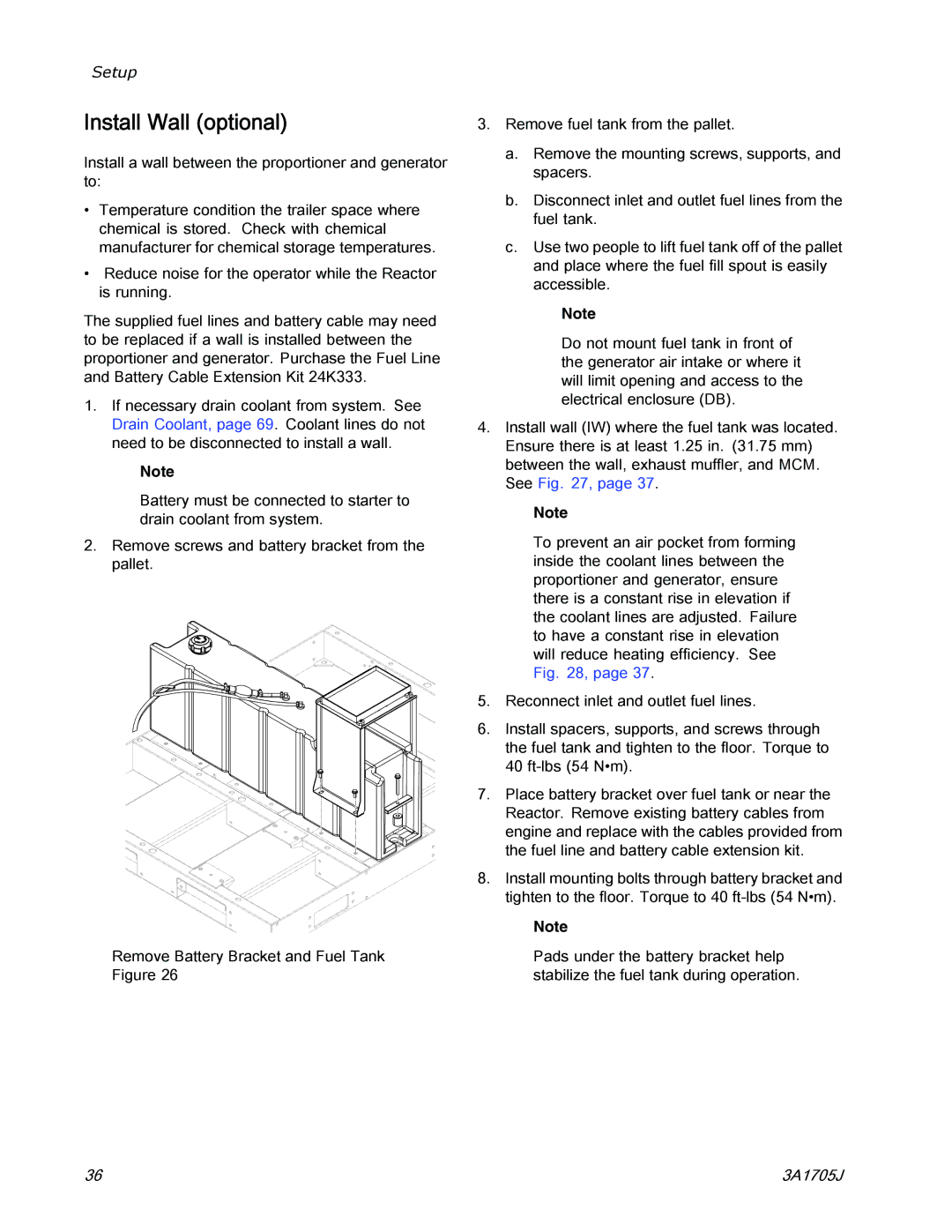 Graco 3A1705J important safety instructions Install Wall optional 