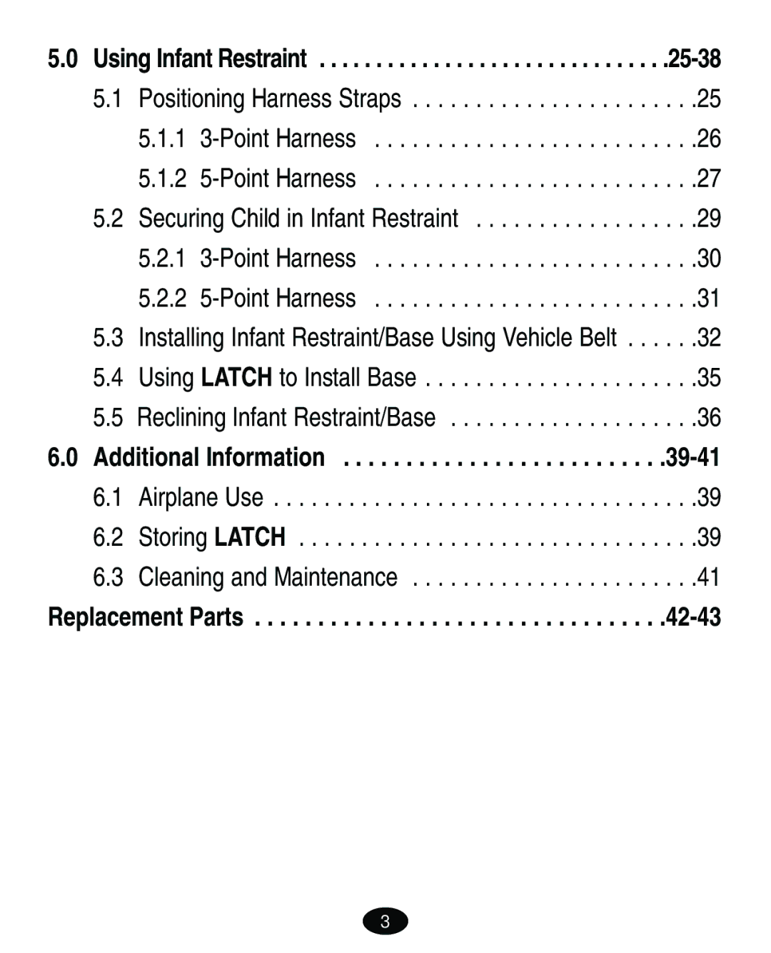 Graco 4460402 manual Additional Information 