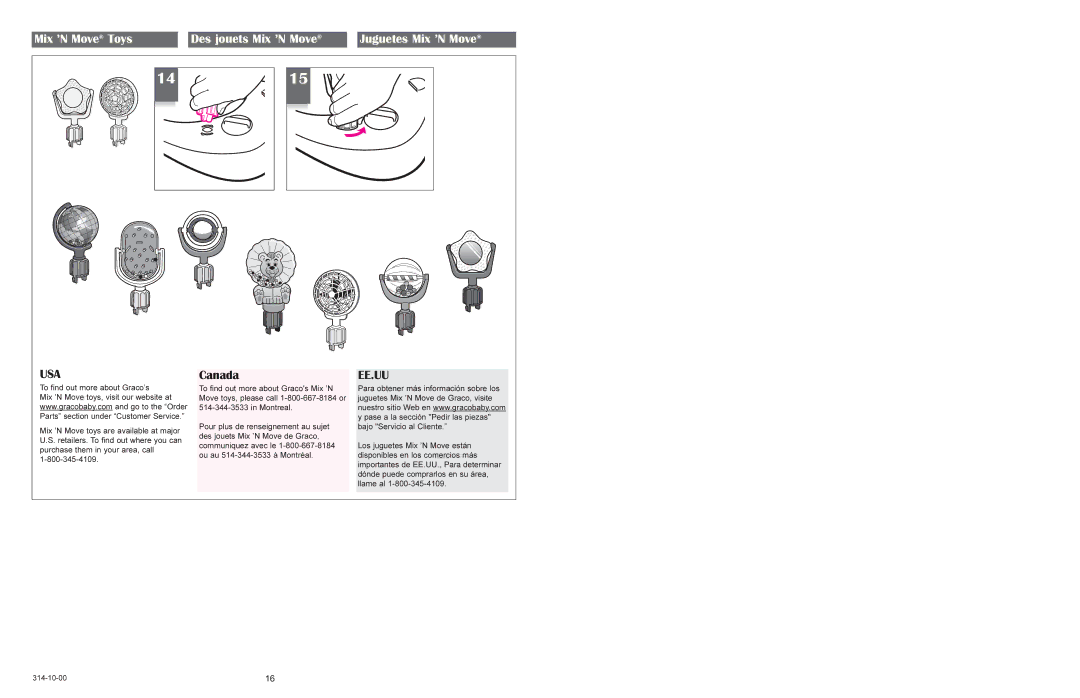 Graco 4510 owner manual Usa 