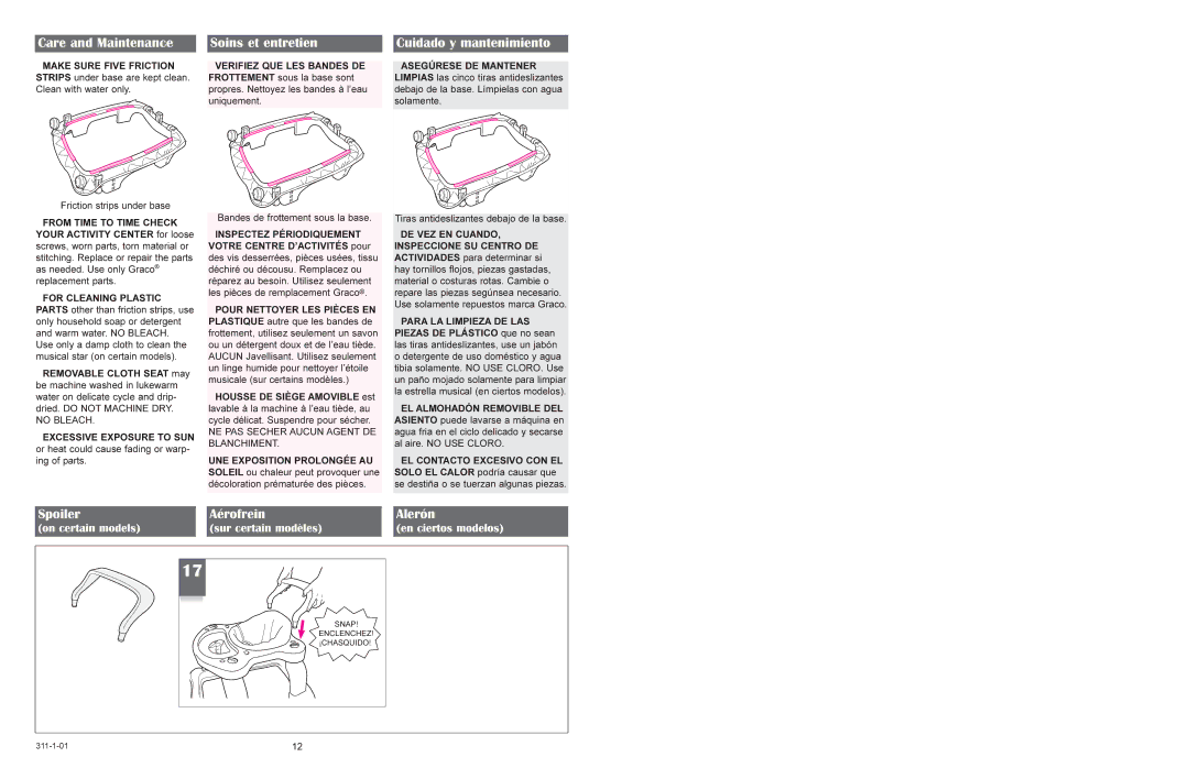 Graco 4530 & 4540 owner manual 311-1-01 