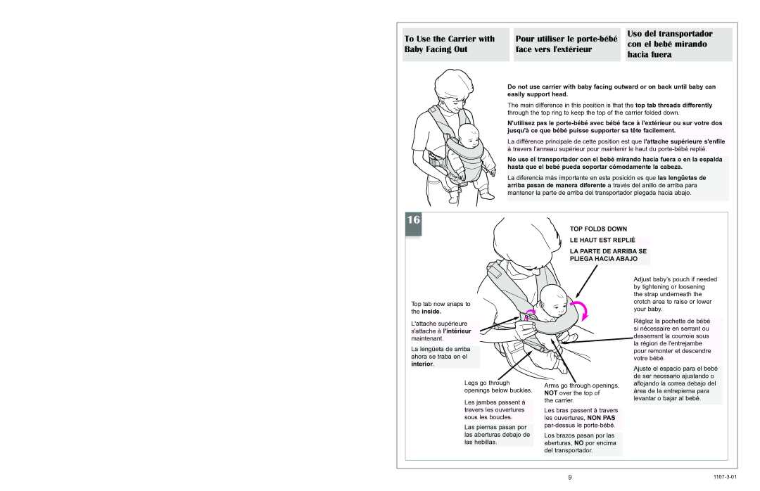 Graco 5070 owner manual 1107-3-01 