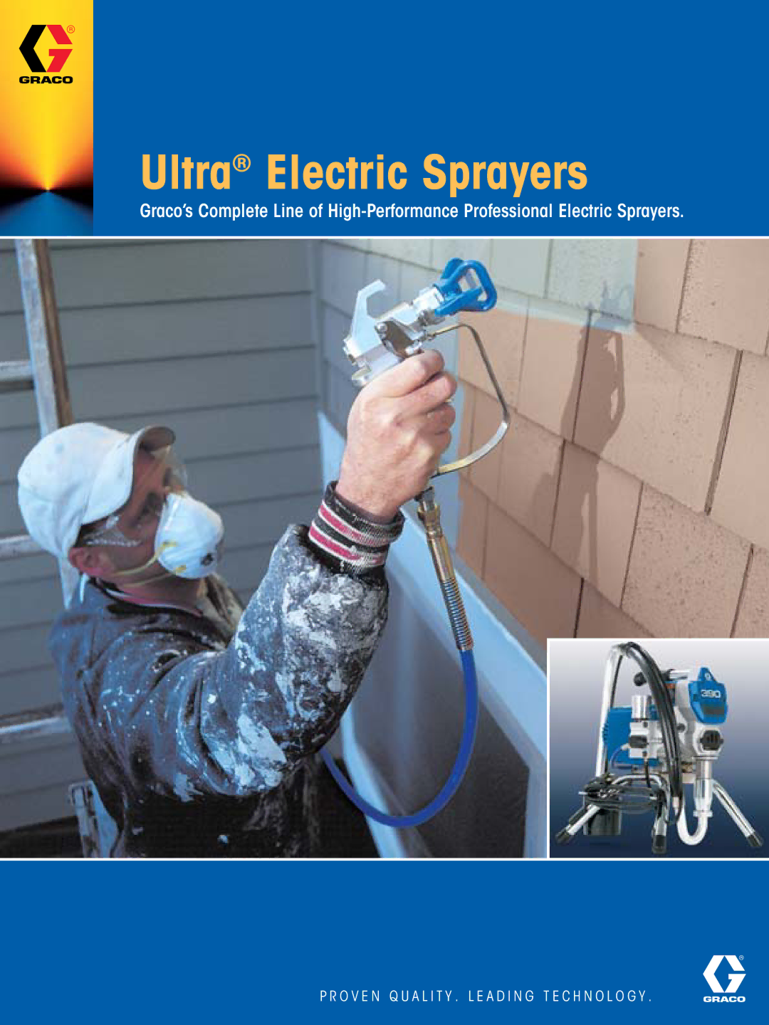 Graco 390, 595, 395 manual Ultra Electric Sprayers 