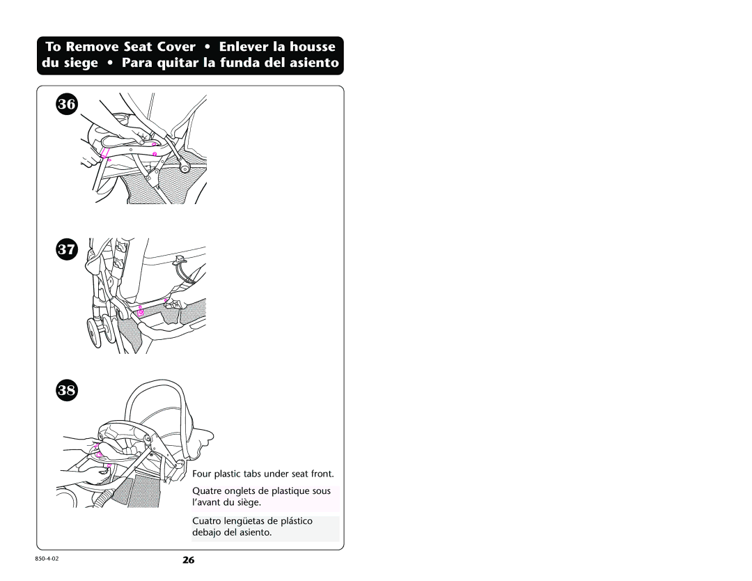 Graco 6113 manual 850-4-02 