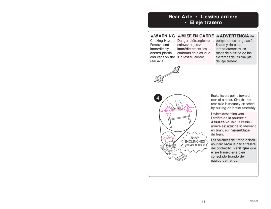 Graco 6874, 6888 manual 895-6-02 