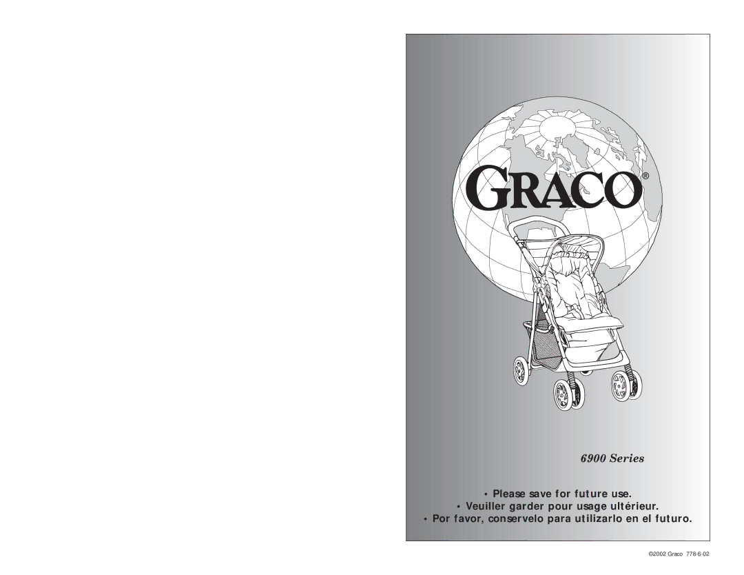 Graco 6900 Series manual Graco 