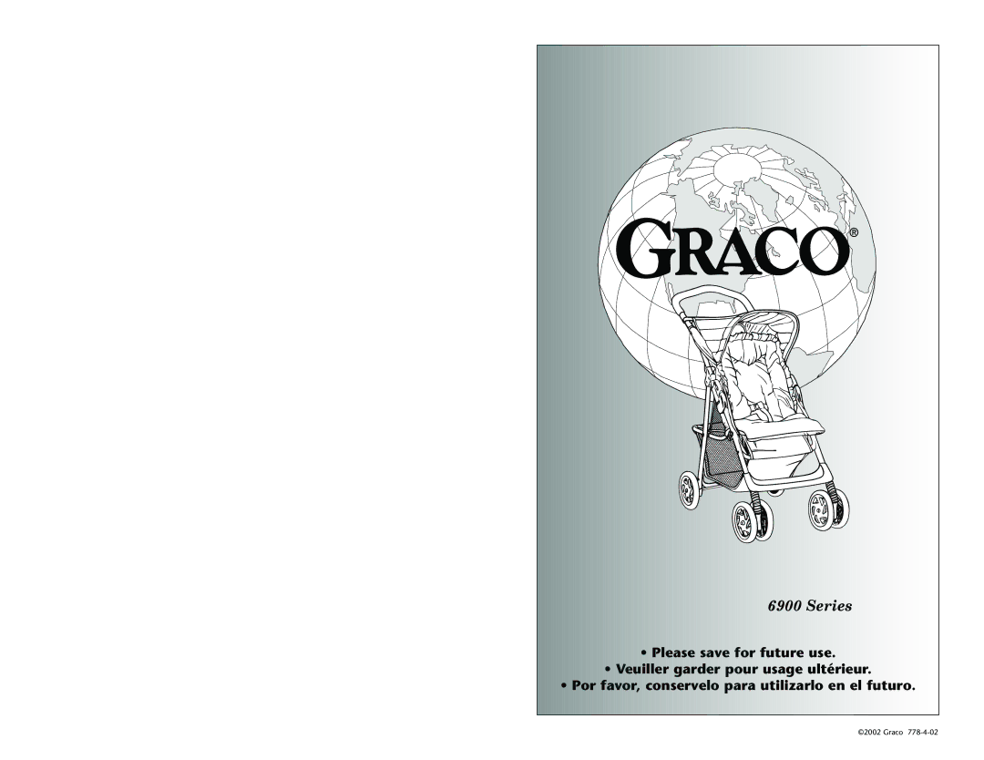 Graco 6900 manual Graco 